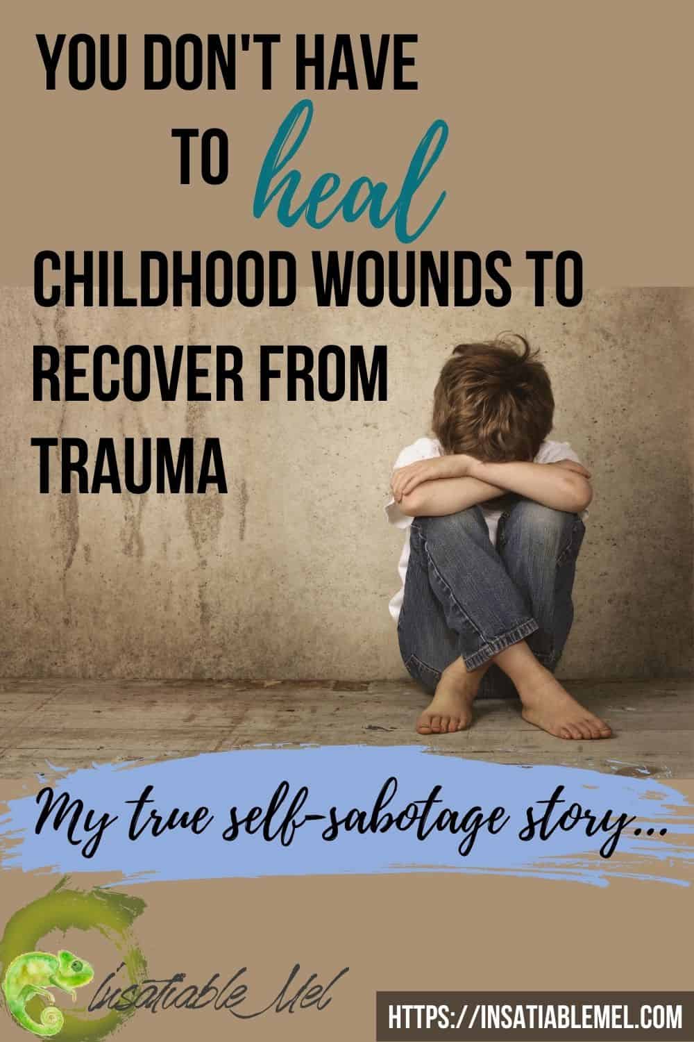 You dont have to heal more childhood wounds #insatiablemel #trauma #rapidtransformationaltherapy #hypnotherapy