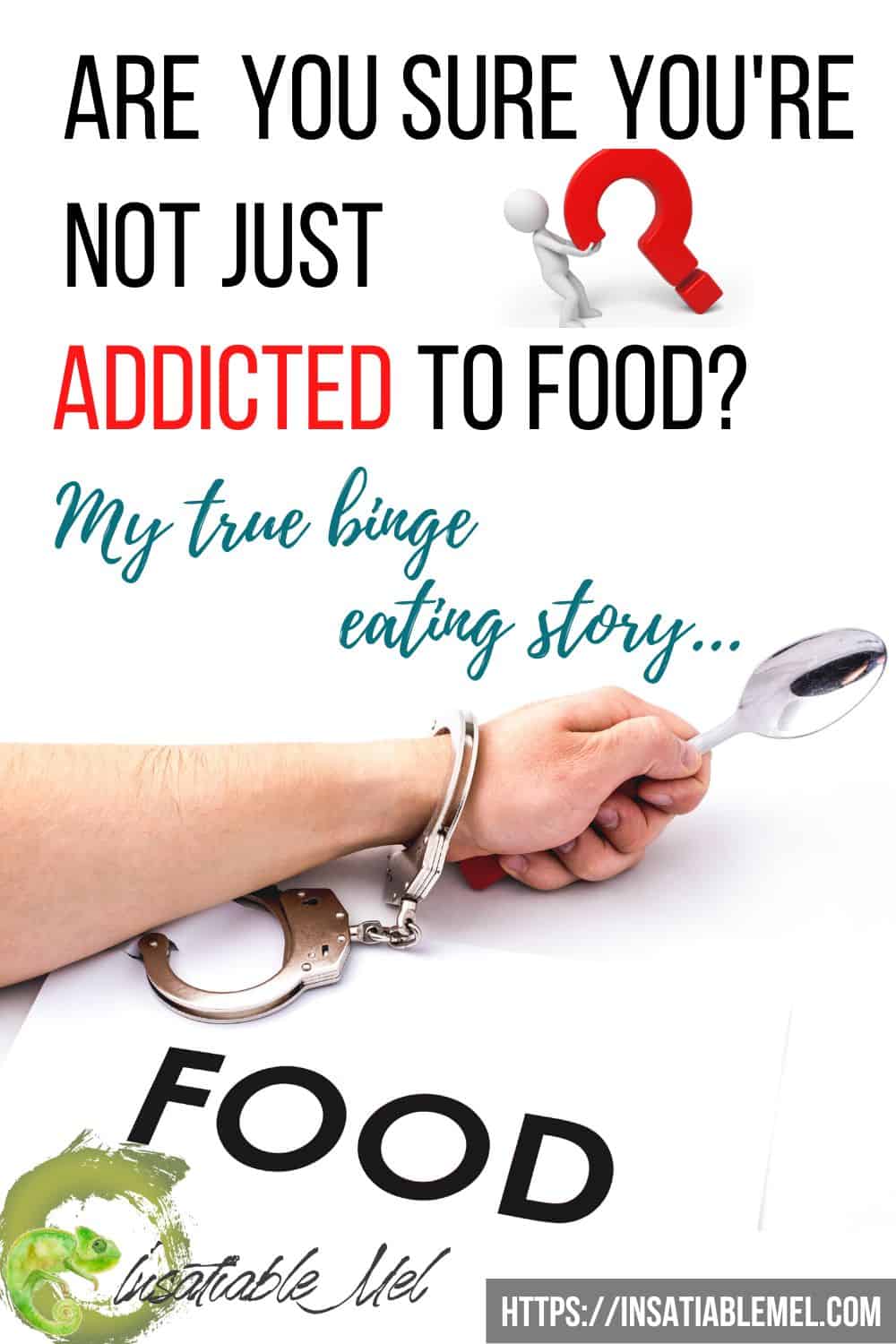 Are you sure you're not just addicted #insatiablemel #bingeeating #rapidtransformationaltherapy #hypnotherapy
